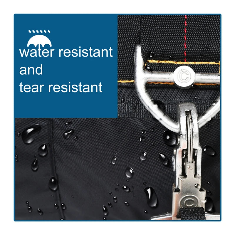 Military Nylon Duffle Bag with Multiple Compartments