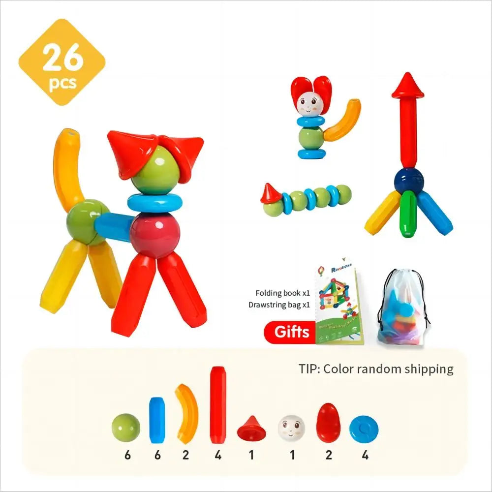 Magnetic DIY Construction Toy Set