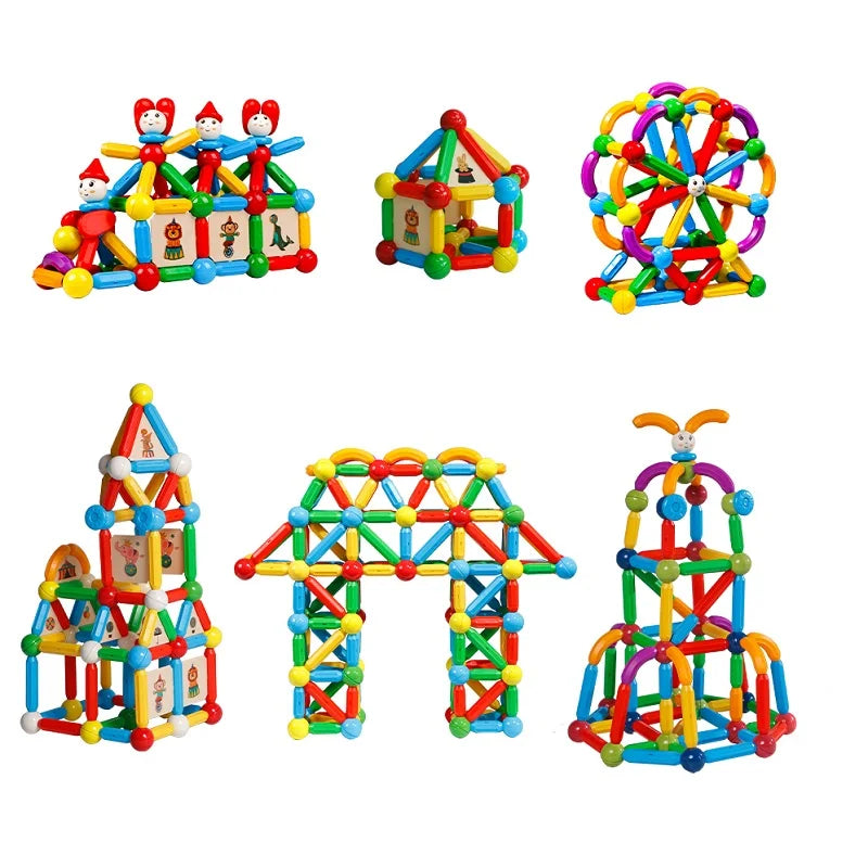 Magnetic DIY Construction Toy Set