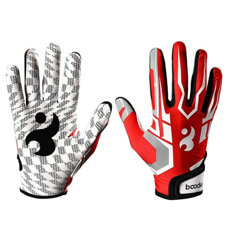 Aolikes Football Gloves with Silicone Grip – Unisex Sports Gloves