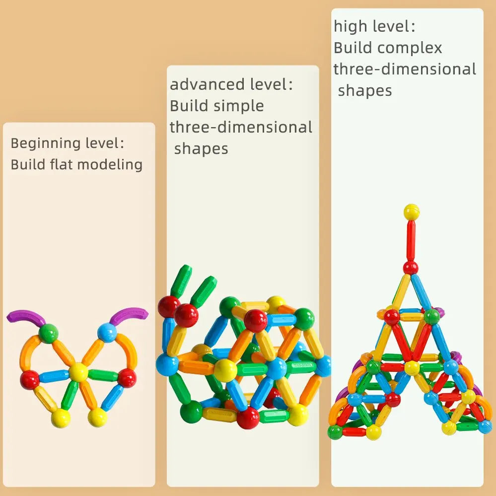 Magnetic DIY Construction Toy Set