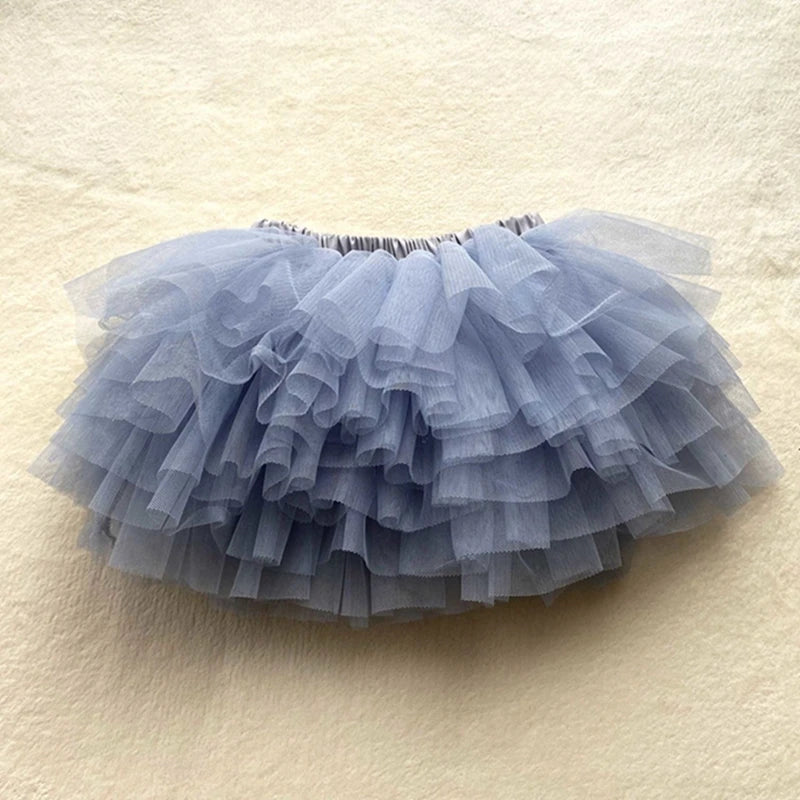Girls Fluffy Tutu Skirt for Dance and Parties