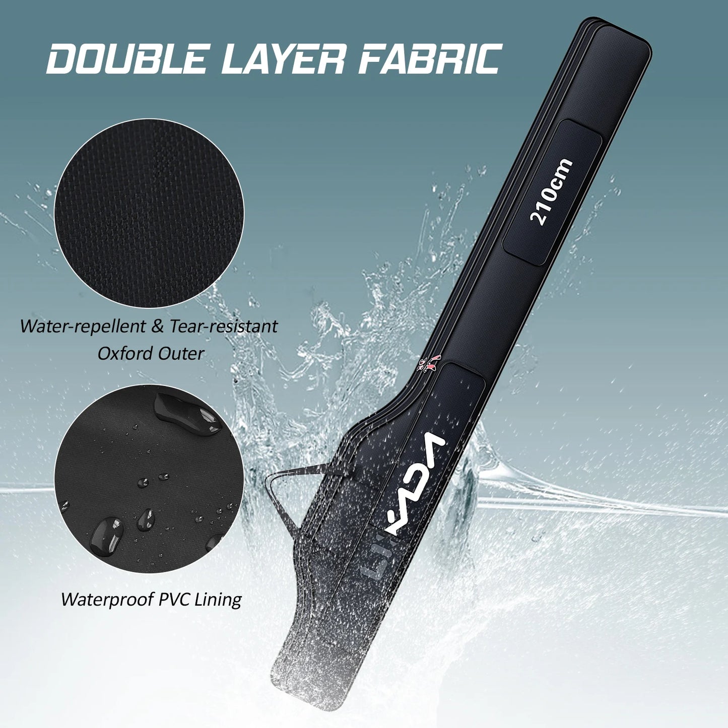 Fishing Rod Reel Storage Travel Bag