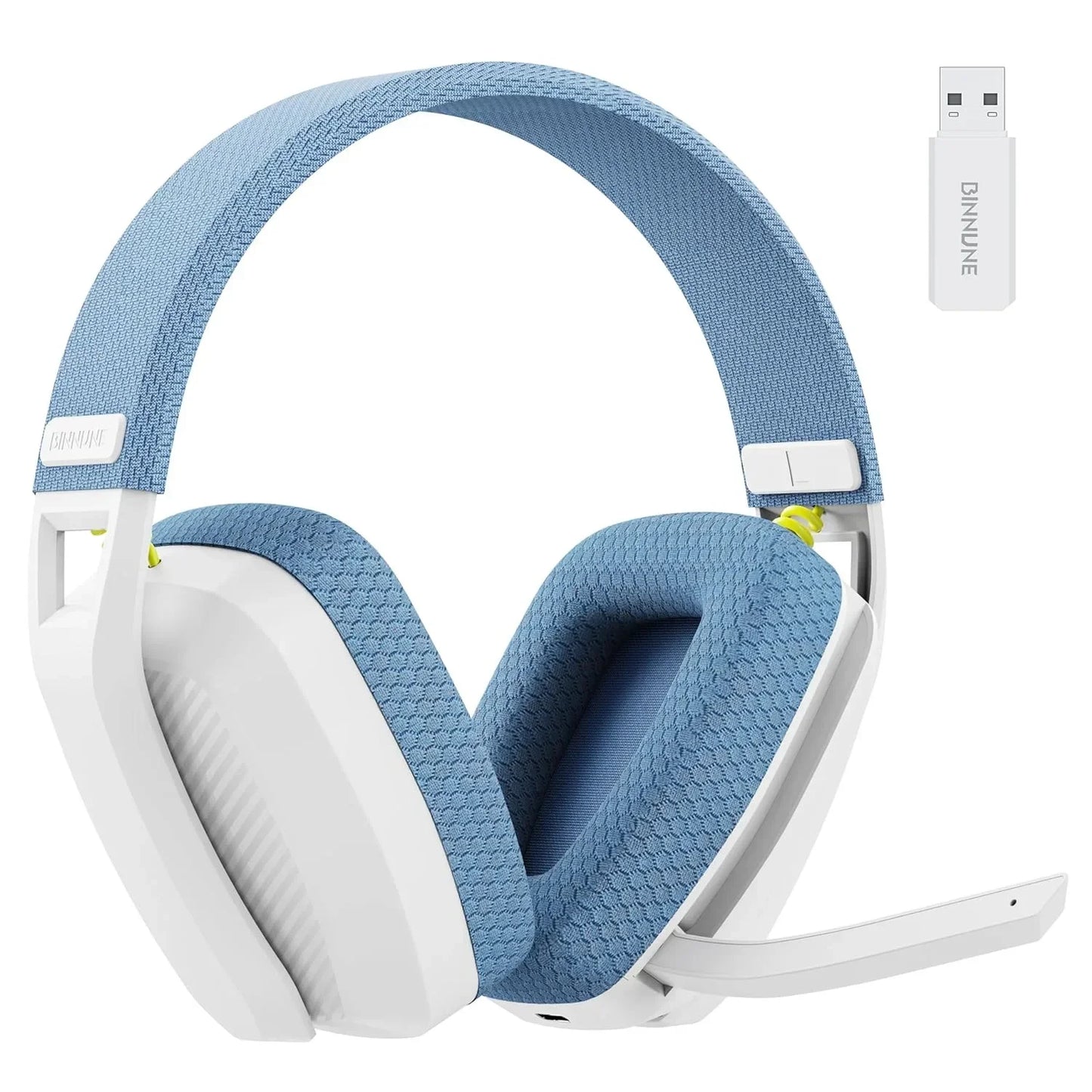 Bluetooth Gaming Headphones with Dual Mode and Noise Cancellation