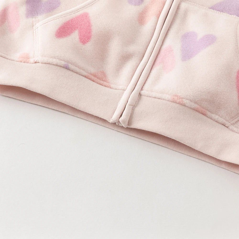 Children Soft Fleece Printed Jacket