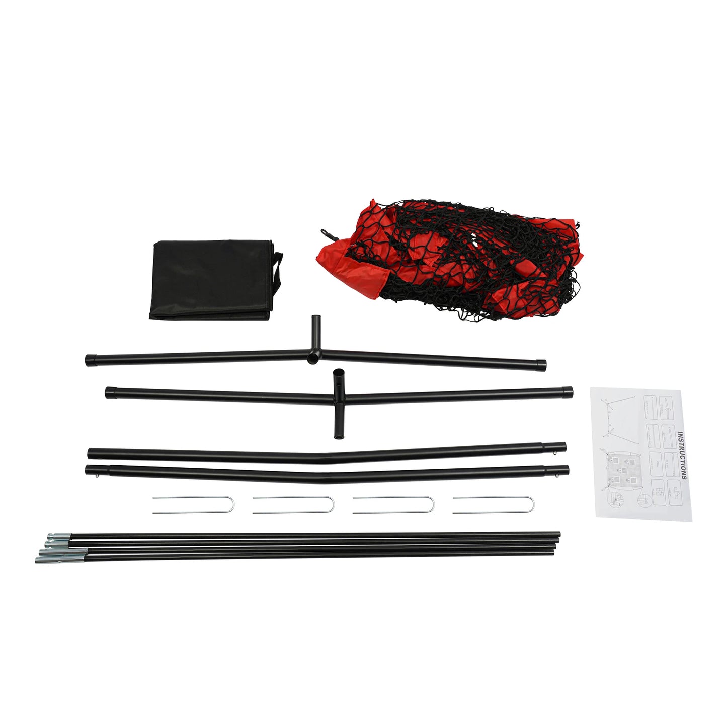 Football Training Target Net with 4 Pockets