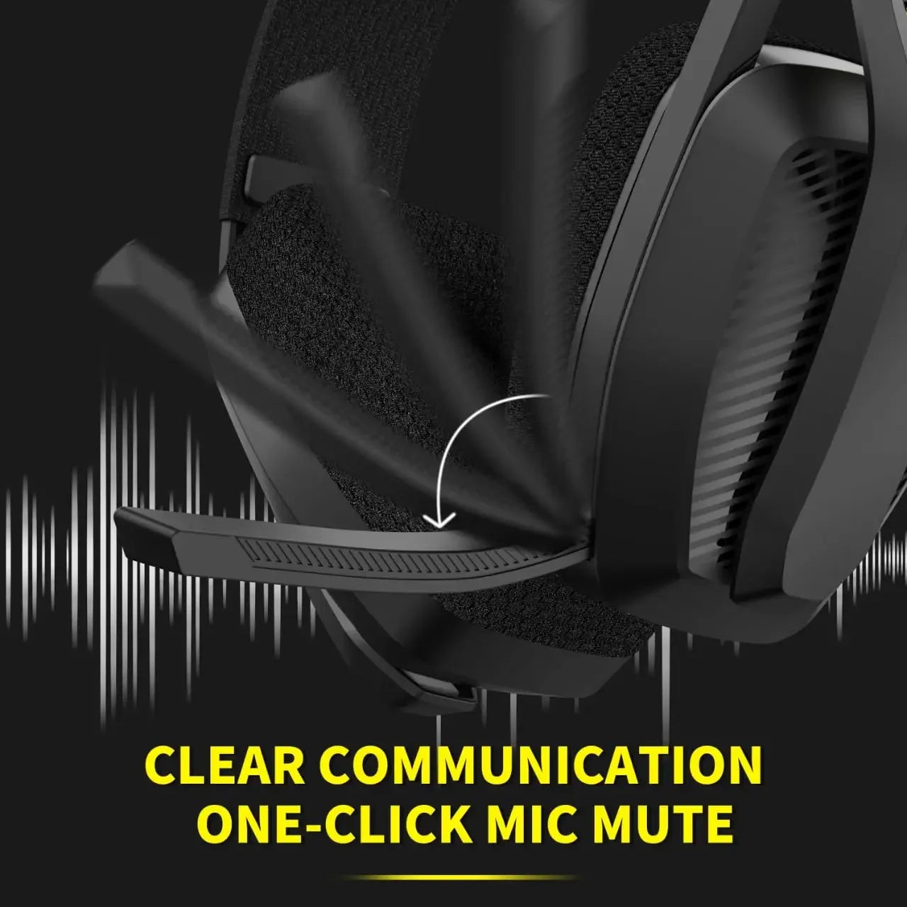 Bluetooth Gaming Headphones with Dual Mode and Noise Cancellation