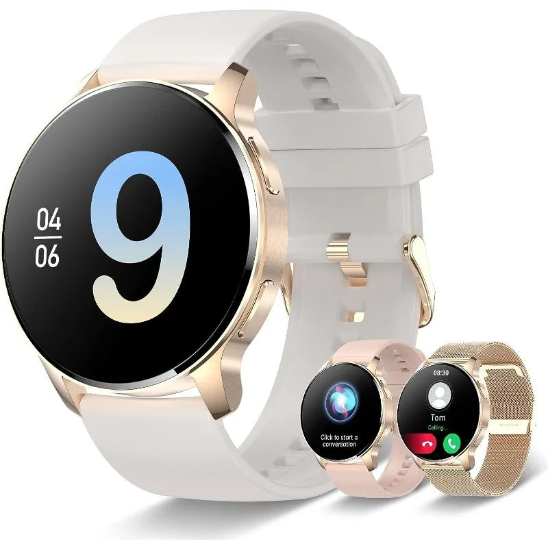Women's Smartwatch with Bluetooth Calling and Health Tracking