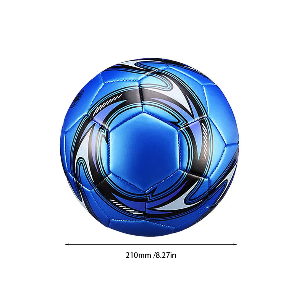 Professional Size 5 Soccer Ball PVC Seamless Waterproof Design