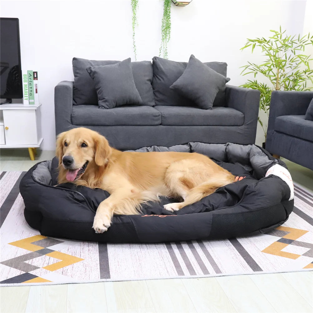 All-Season Calming Dog Bed with Removable Cushion