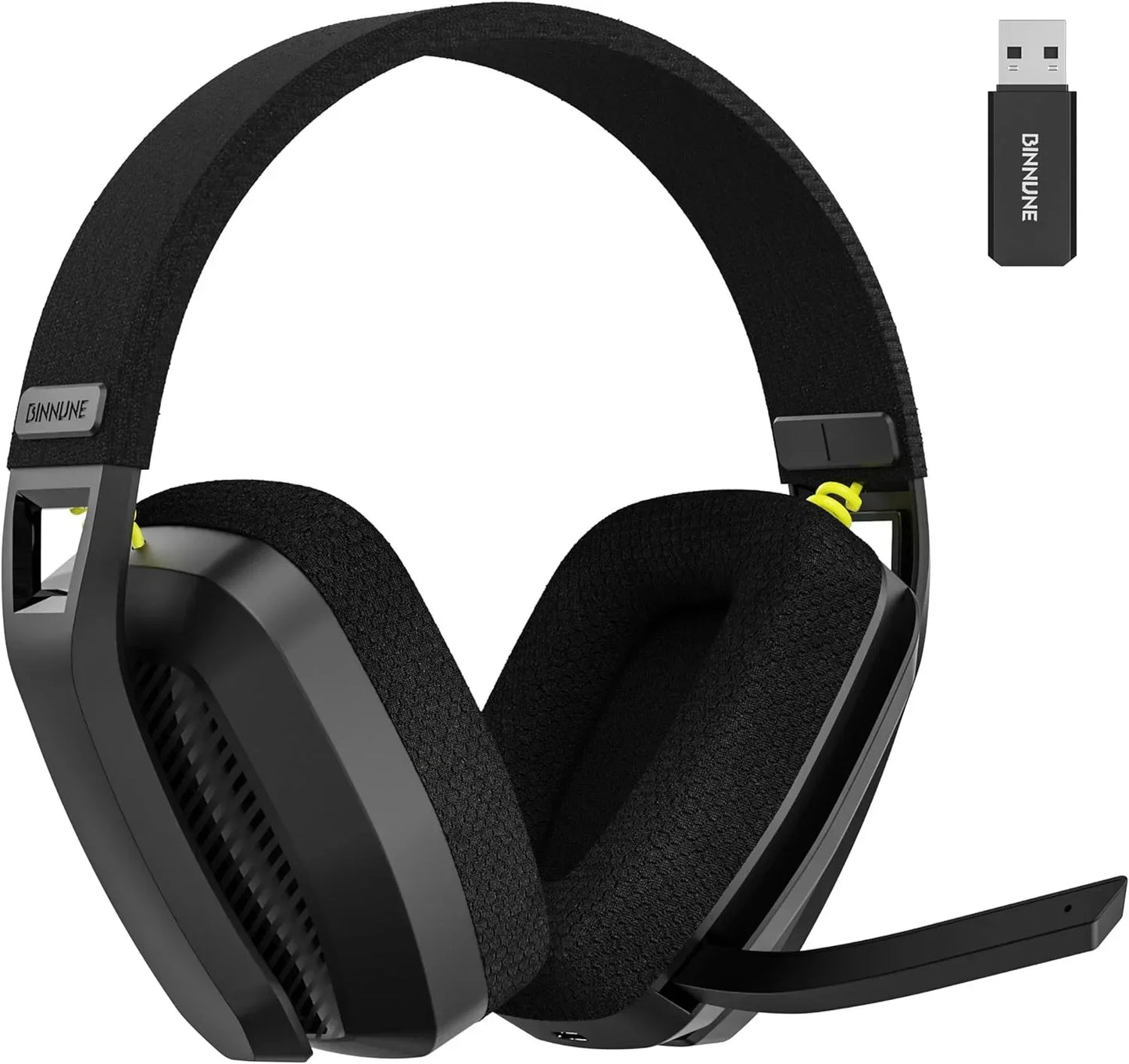 Bluetooth Gaming Headphones with Dual Mode and Noise Cancellation