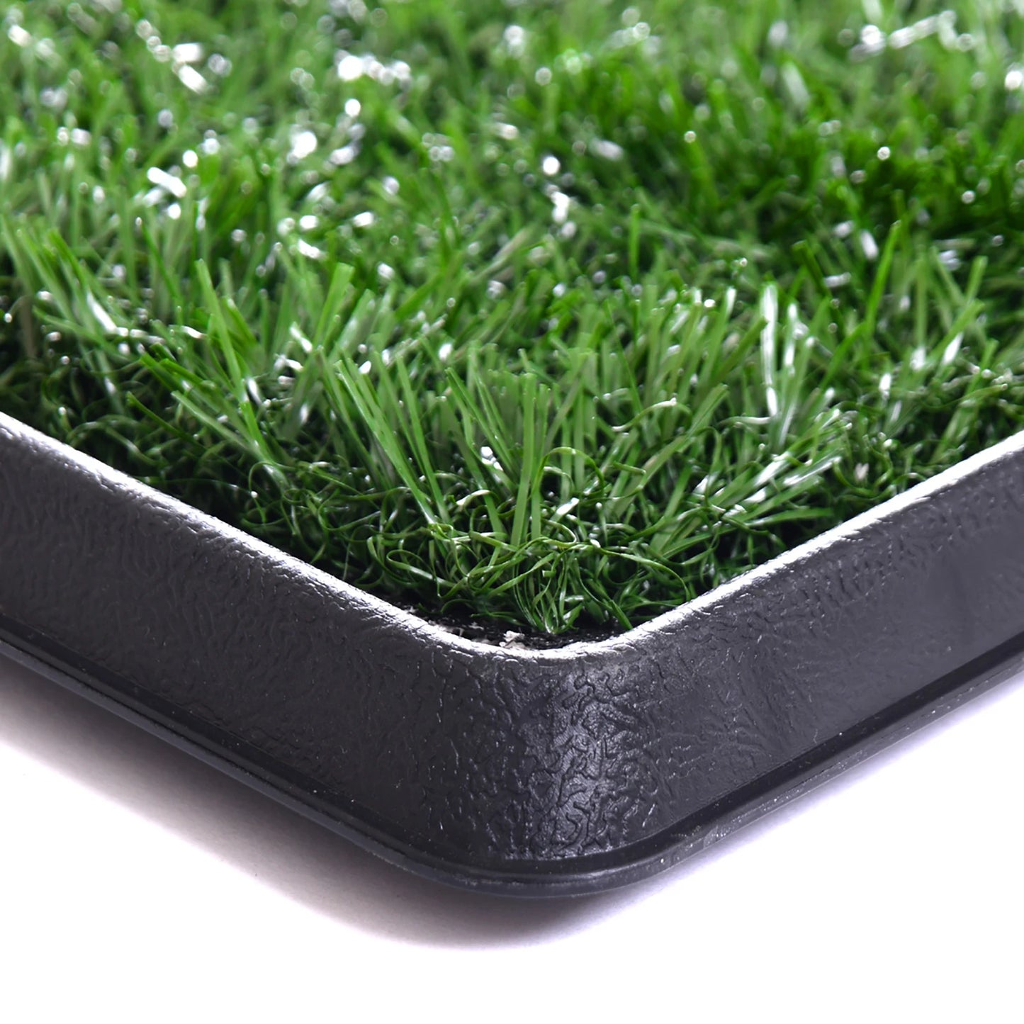 Artificial Grass Pet Potty Pad with Leak-Proof Tray