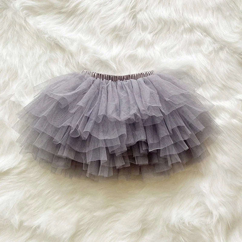 Girls Fluffy Tutu Skirt for Dance and Parties