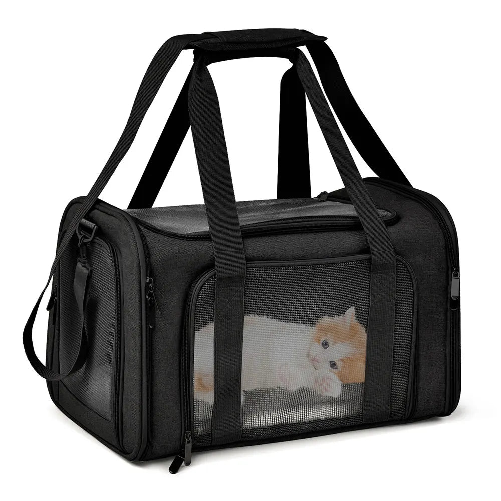 Airline-Approved Pet Carrier – Breathable & Portable Travel Bag