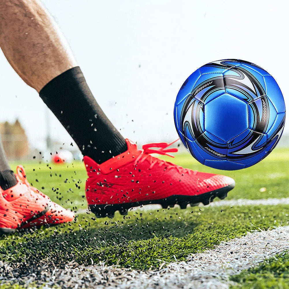 Professional Size 5 Soccer Ball PVC Seamless Waterproof Design