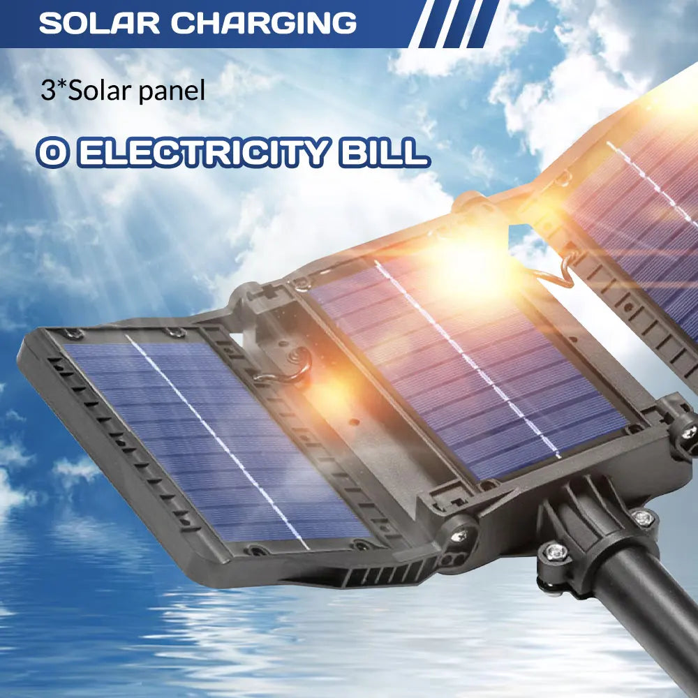 LED Solar Sensor Wall Light with 3 Modes