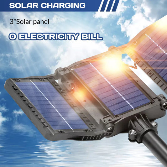 LED Solar Sensor Wall Light with 3 Modes