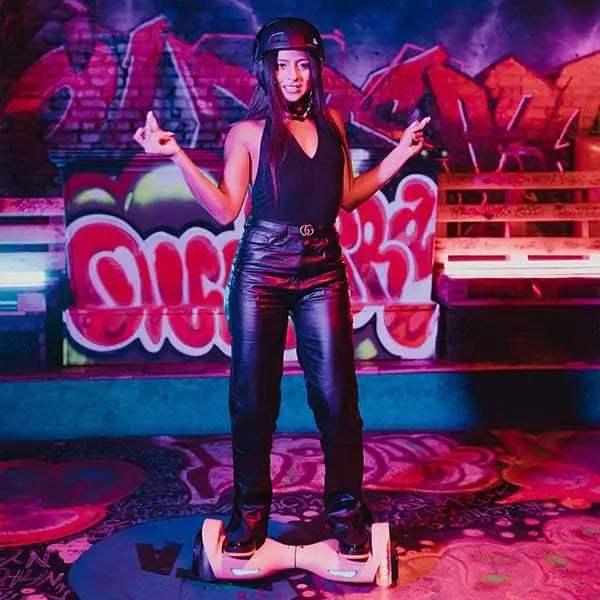 Electric Hoverboard with Bluetooth and LED Lights