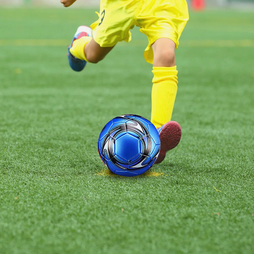 Professional Size 5 Soccer Ball PVC Seamless Waterproof Design
