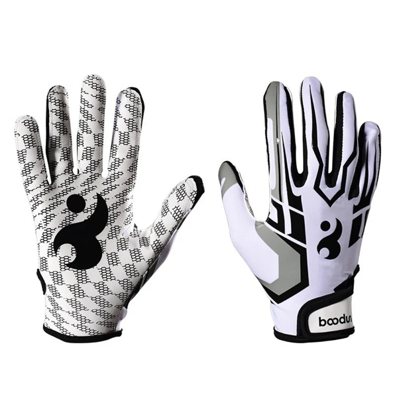 Aolikes Football Gloves with Silicone Grip – Unisex Sports Gloves