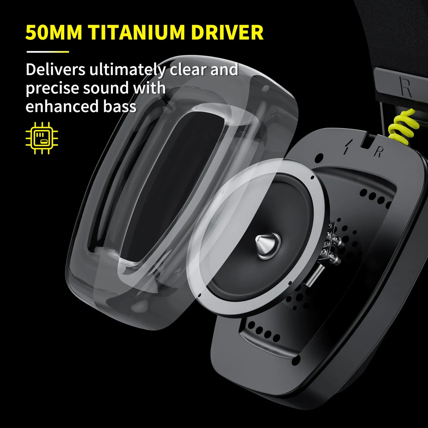 Bluetooth Gaming Headphones with Dual Mode and Noise Cancellation