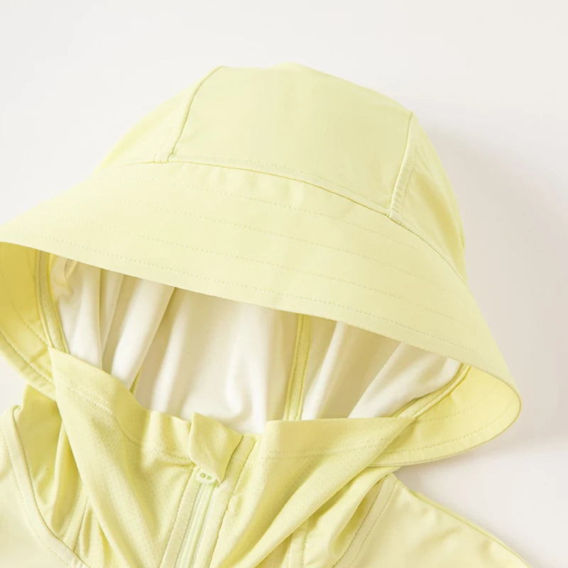 Children Lightweight Hooded Sun Protection Jacket