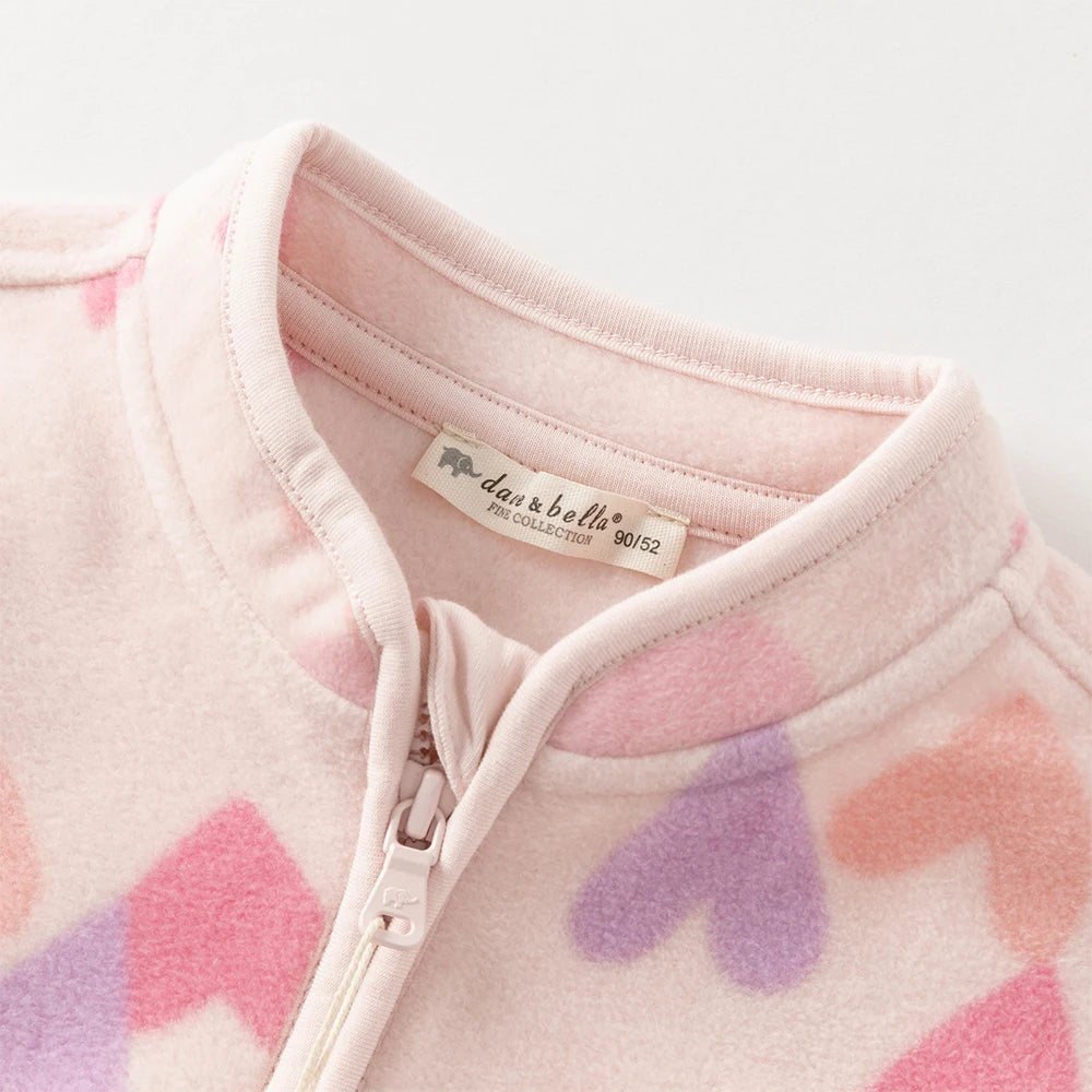 Children Soft Fleece Printed Jacket